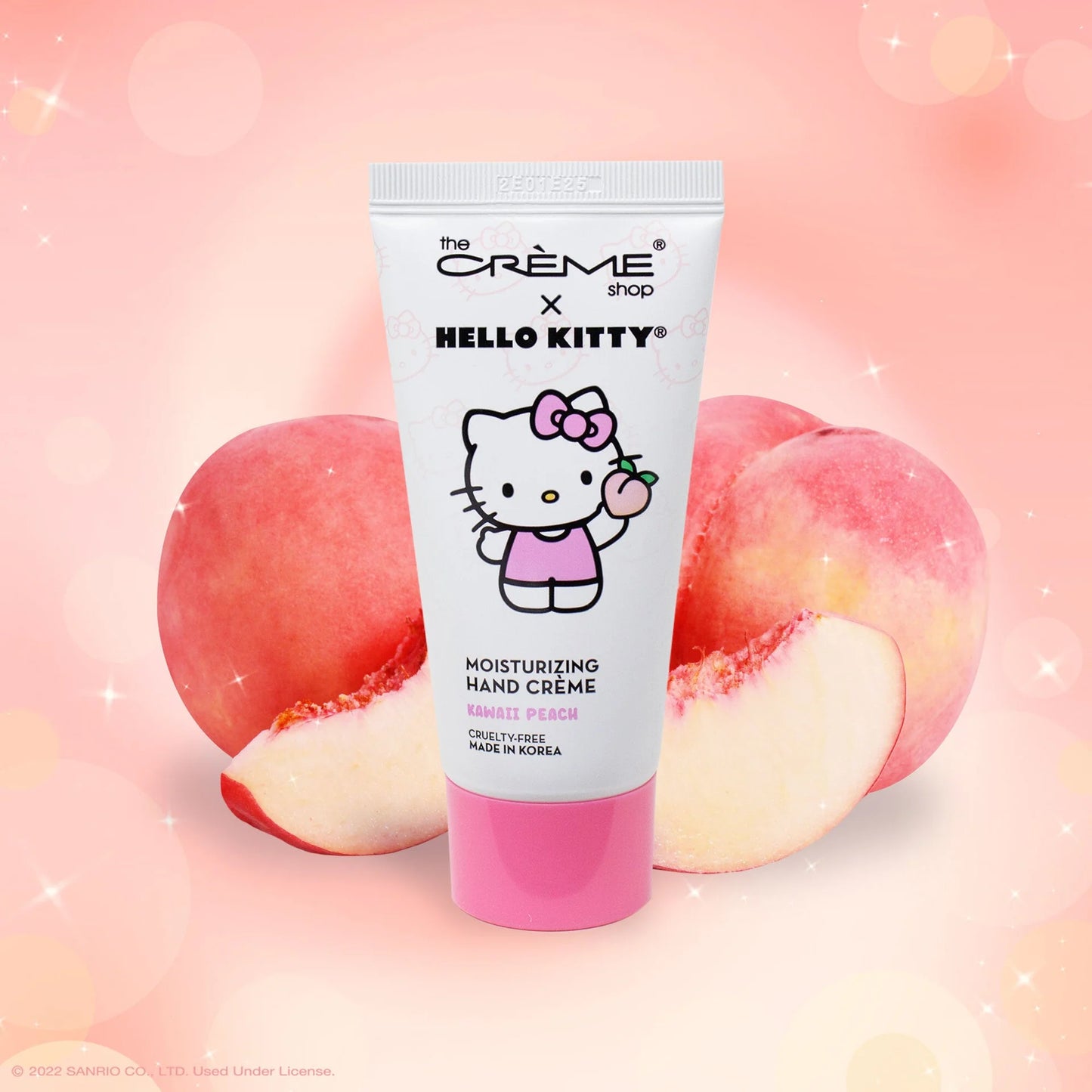 The Creme Shop Hello Kitty Moisturizing Hand Cream Kawaii Peach