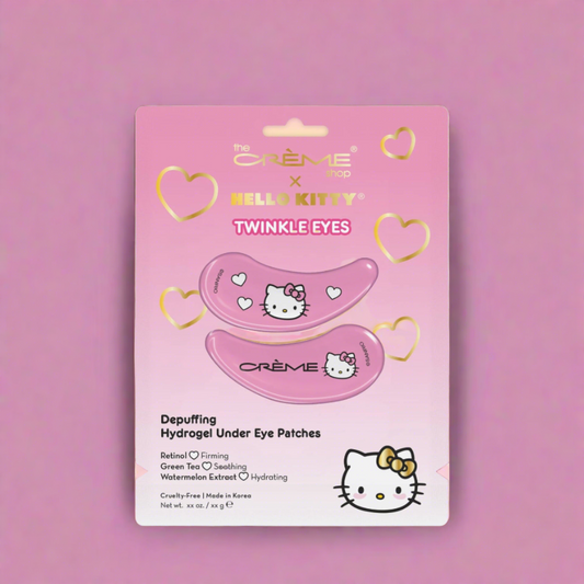 Hello Kitty Twinkle Eyes Depuffing Hydrogel Under Eye Patches