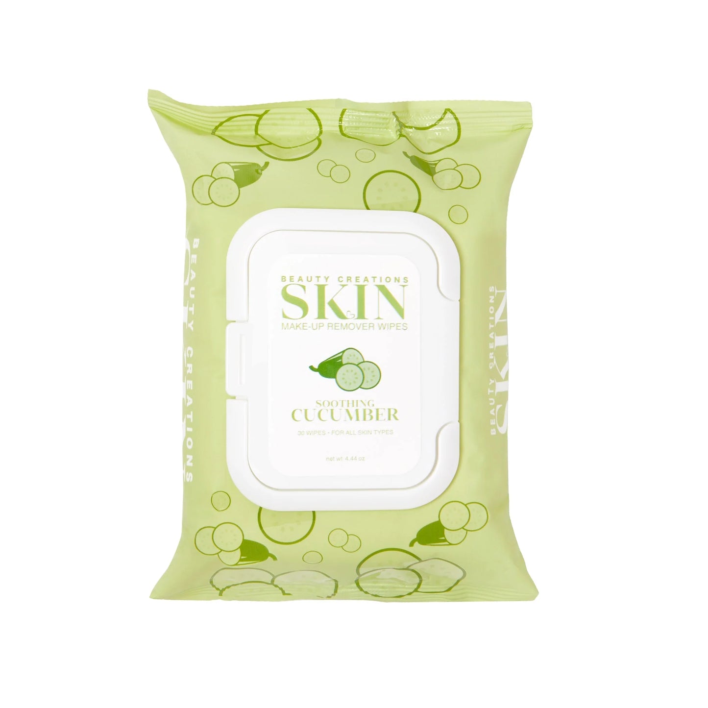 Beauty Creations Skin Makeup Remover Wipes Cucumber