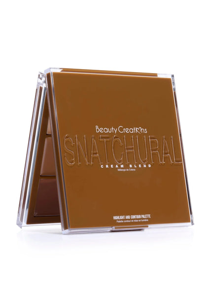 Beauty Creations SNATCHURAL BRONZE PALETTE + BRUSH SET